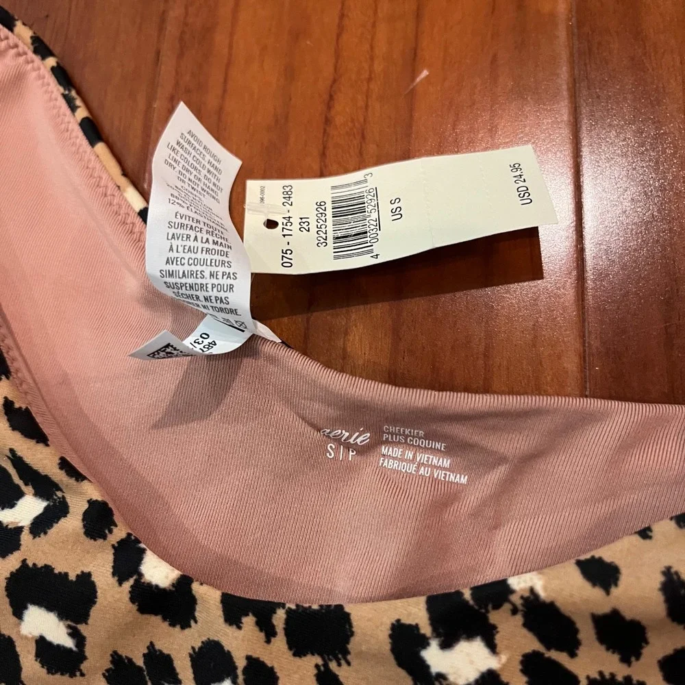 aerie leopard cheeky